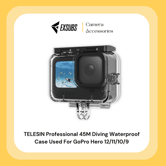 TELESIN All Scene Protective Case Waterproof Case Set for GoPro 9/10/11/12