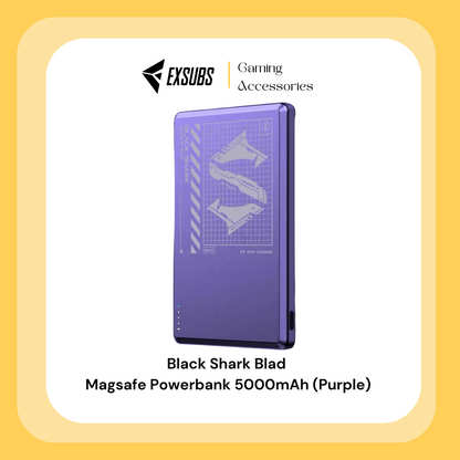 Black Shark Blade Magnetic Power Bank 5,000mAh