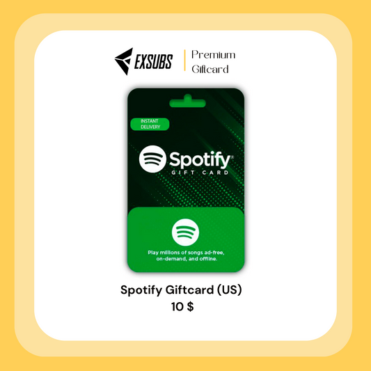 Spotify Giftcard (US)