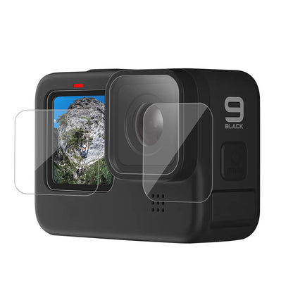 TELESIN Tempered Glass Screen & Lens Protective Film Cover for GoPro 9/10/11/12