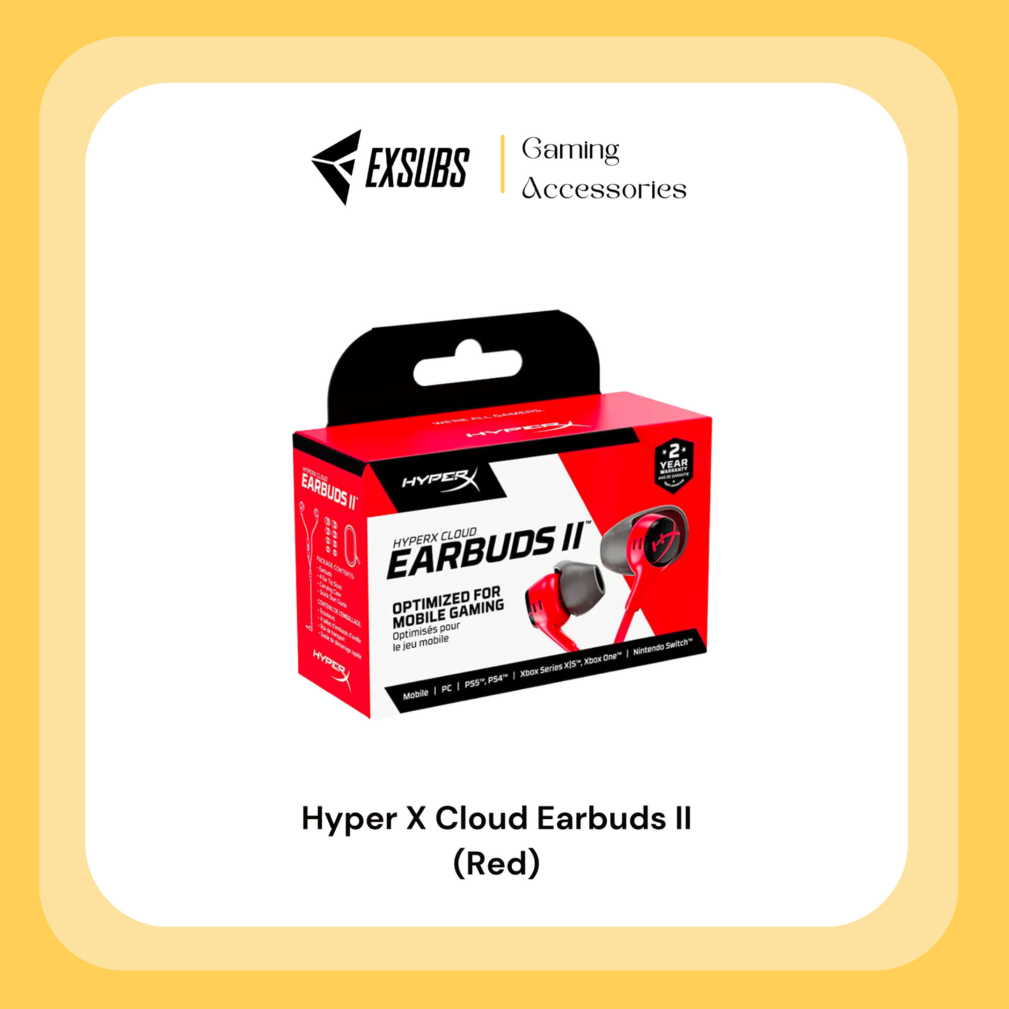 HyperX Cloud Earbuds II