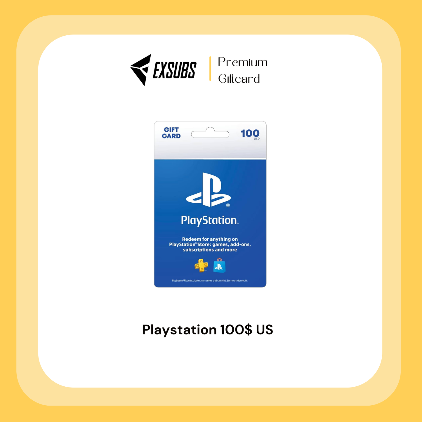 Playstation StoreGiftcard (US)