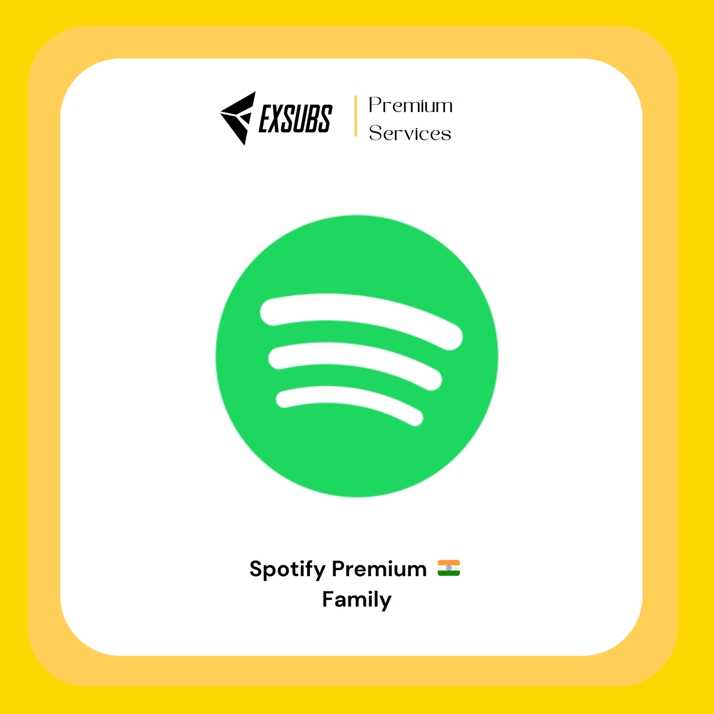 Spotify Premium Family (IN)