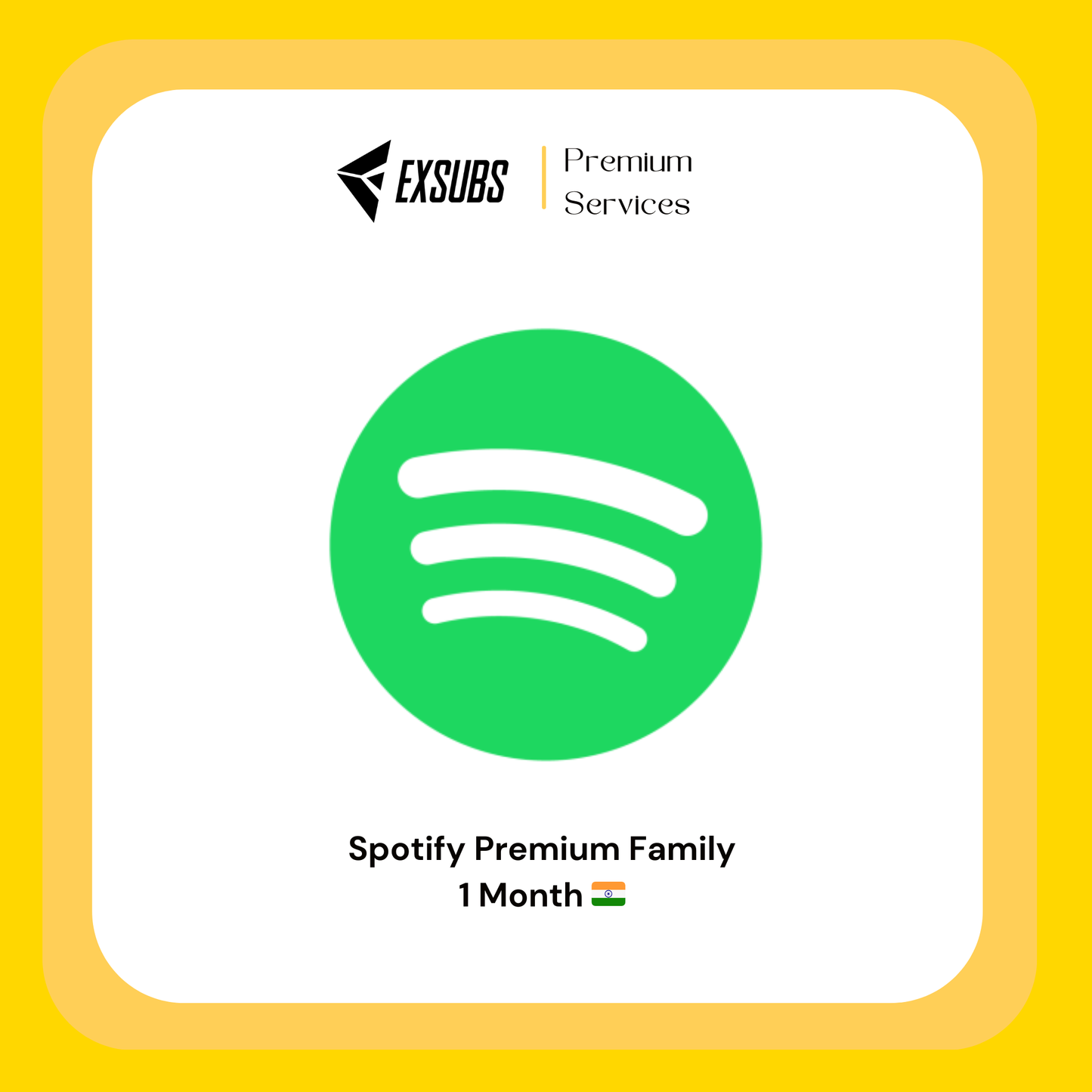 Spotify Premium Family (IN)