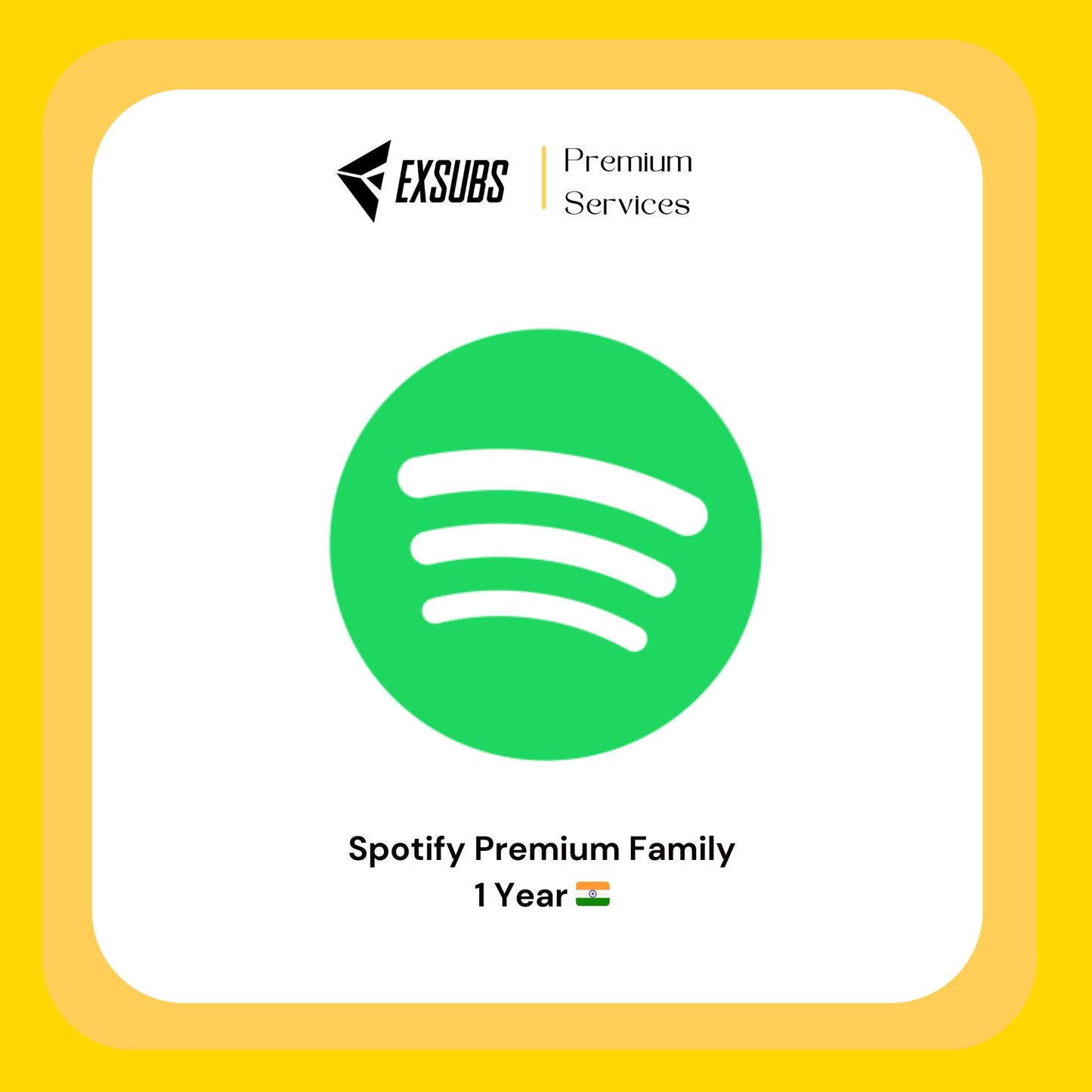 Spotify Premium Family (IN)